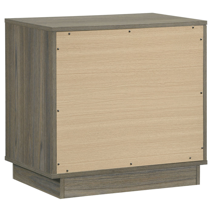 Fenwick  California King Bedroom Set Grey Oak