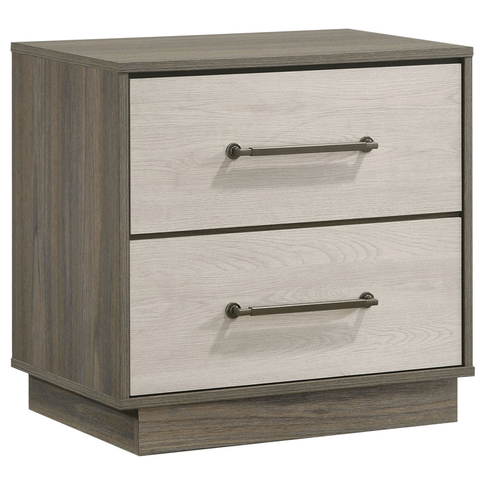 Fenwick  California King Bedroom Set Grey Oak