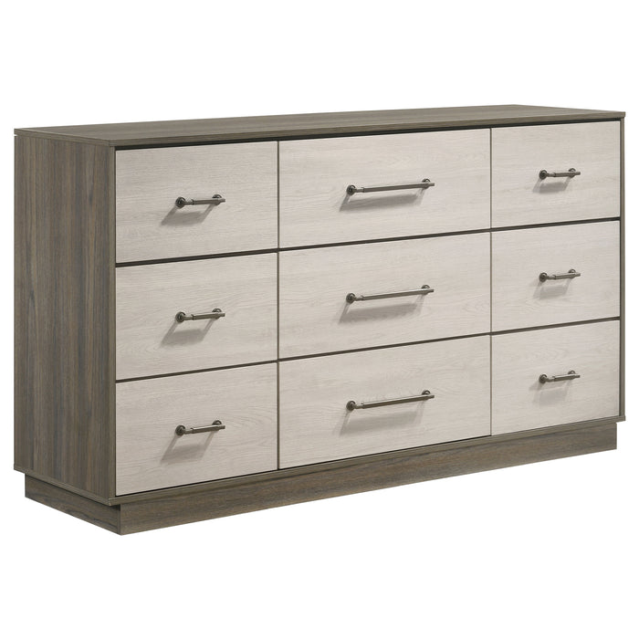 Fenwick  California King Bedroom Set Grey Oak