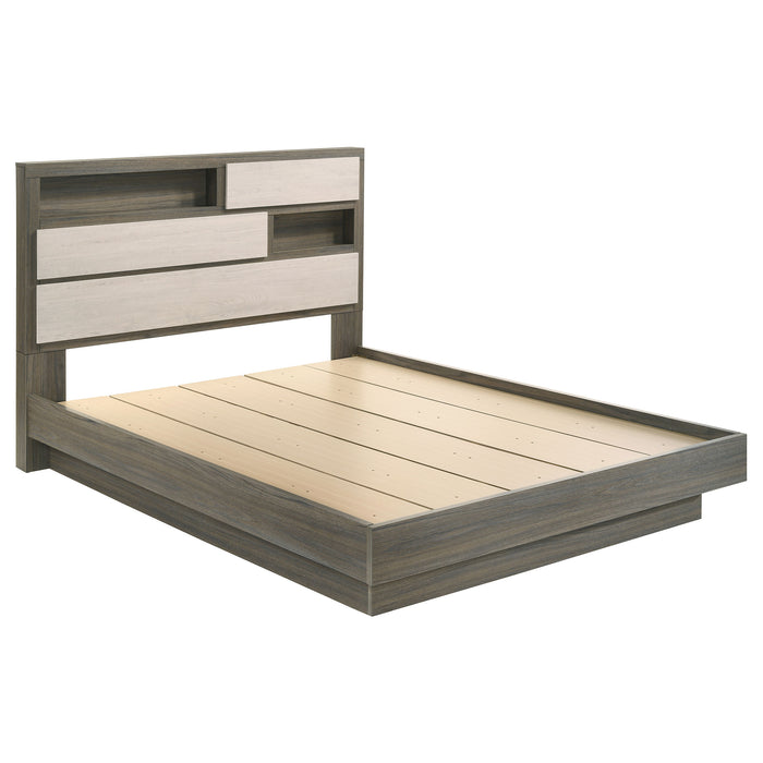 Fenwick  California King Bedroom Set Grey Oak
