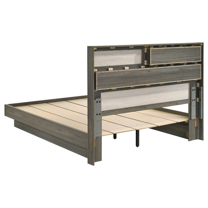 Fenwick  California King Bedroom Set Grey Oak