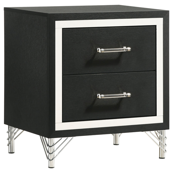 Lucia   Bedroom Set Beige and White
