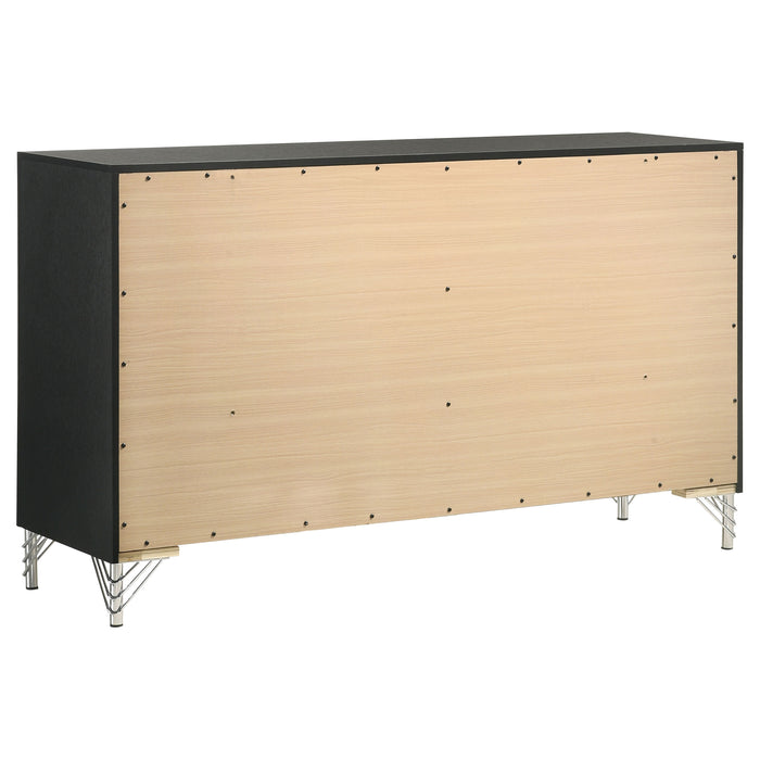 Lucia   Bedroom Set Beige and White