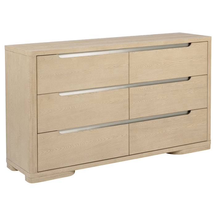 Ladera  California King Bedroom Set Light Elm