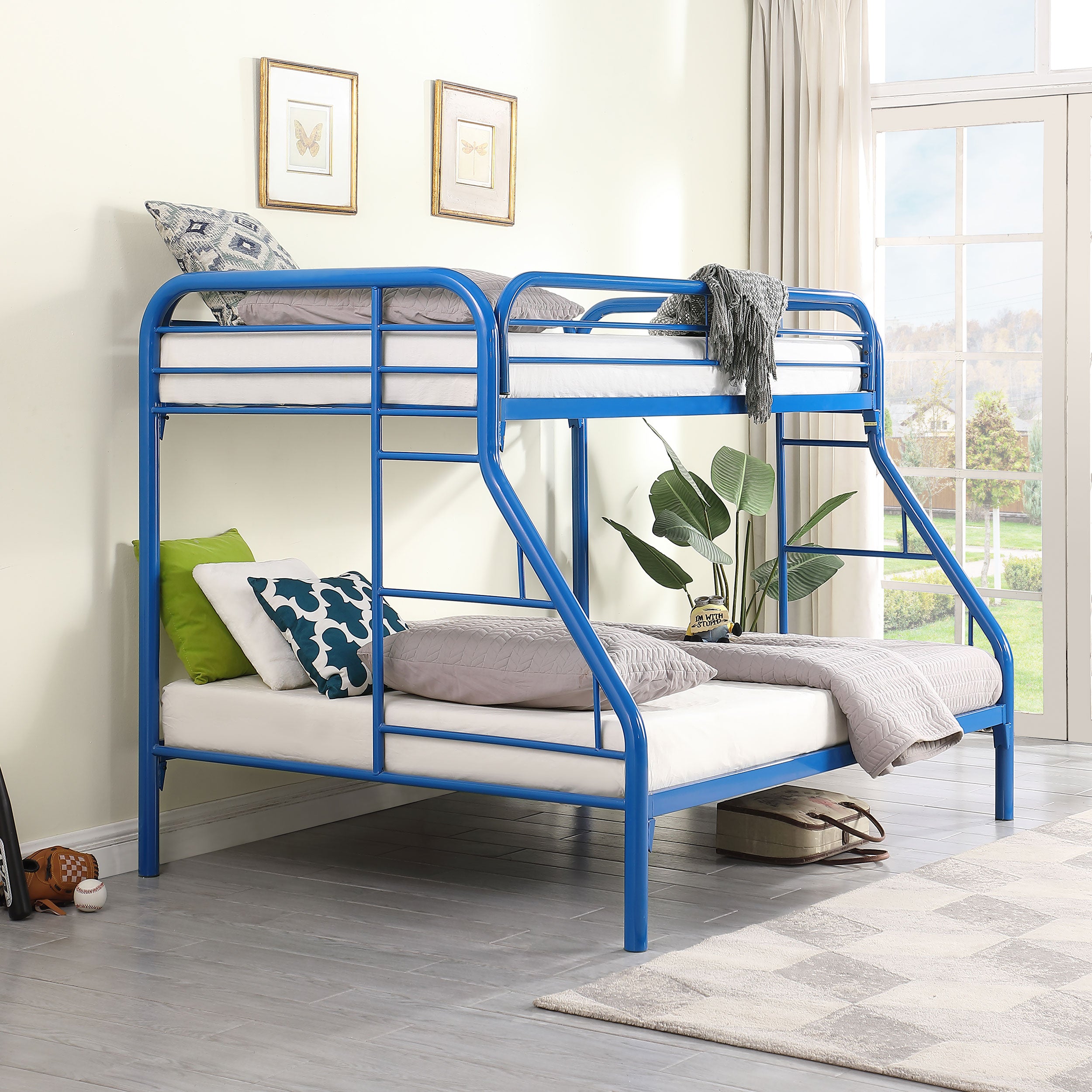 Morgan Metal  Over  Bunk Bed Black