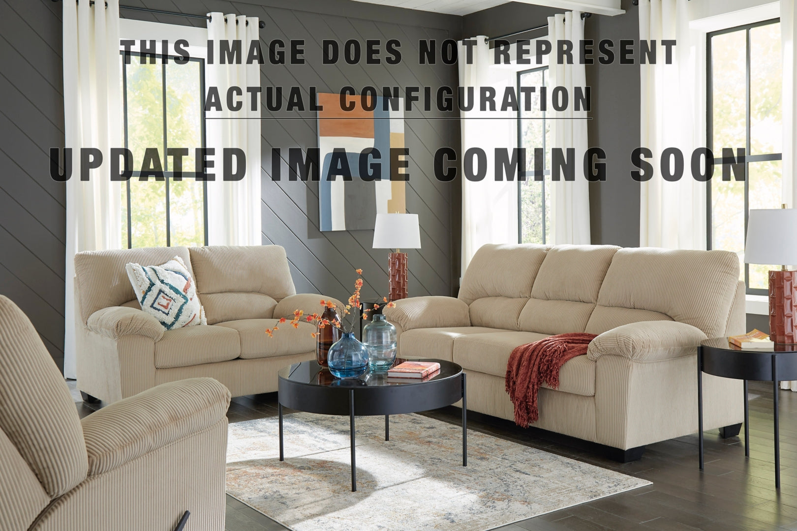SimpleJoy Sofa and Loveseat