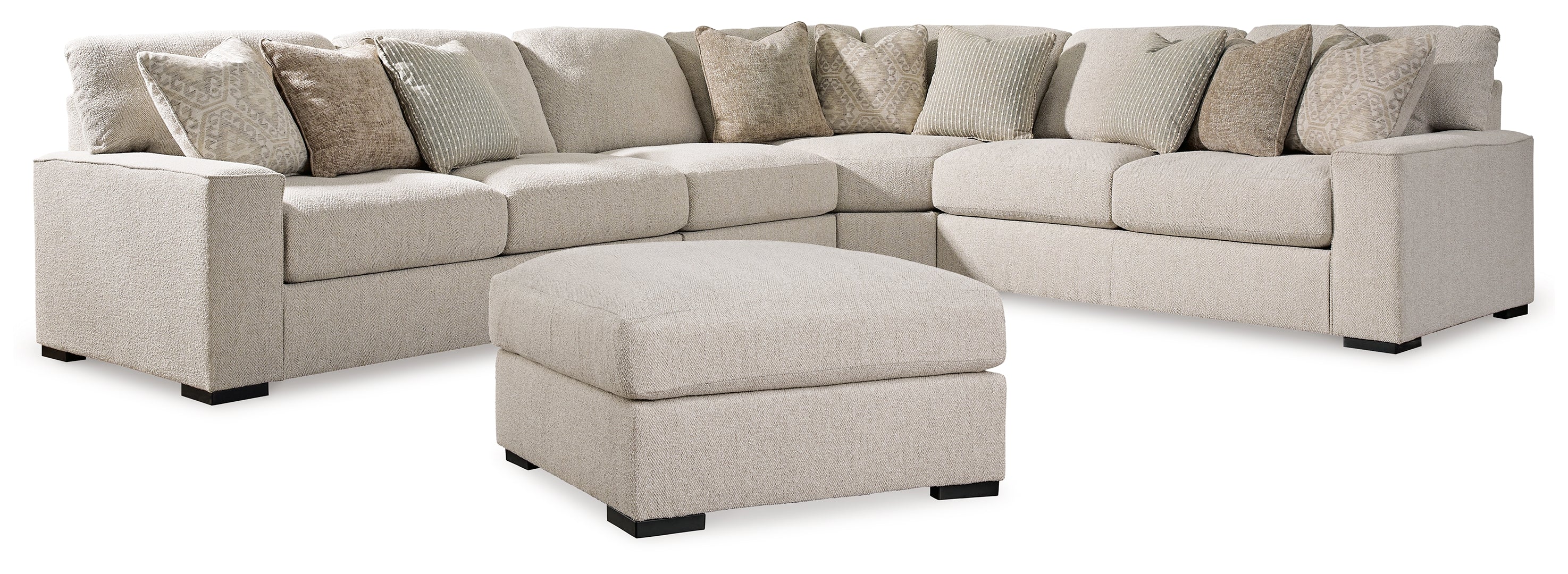 Ballyton Sectional with Ottoman