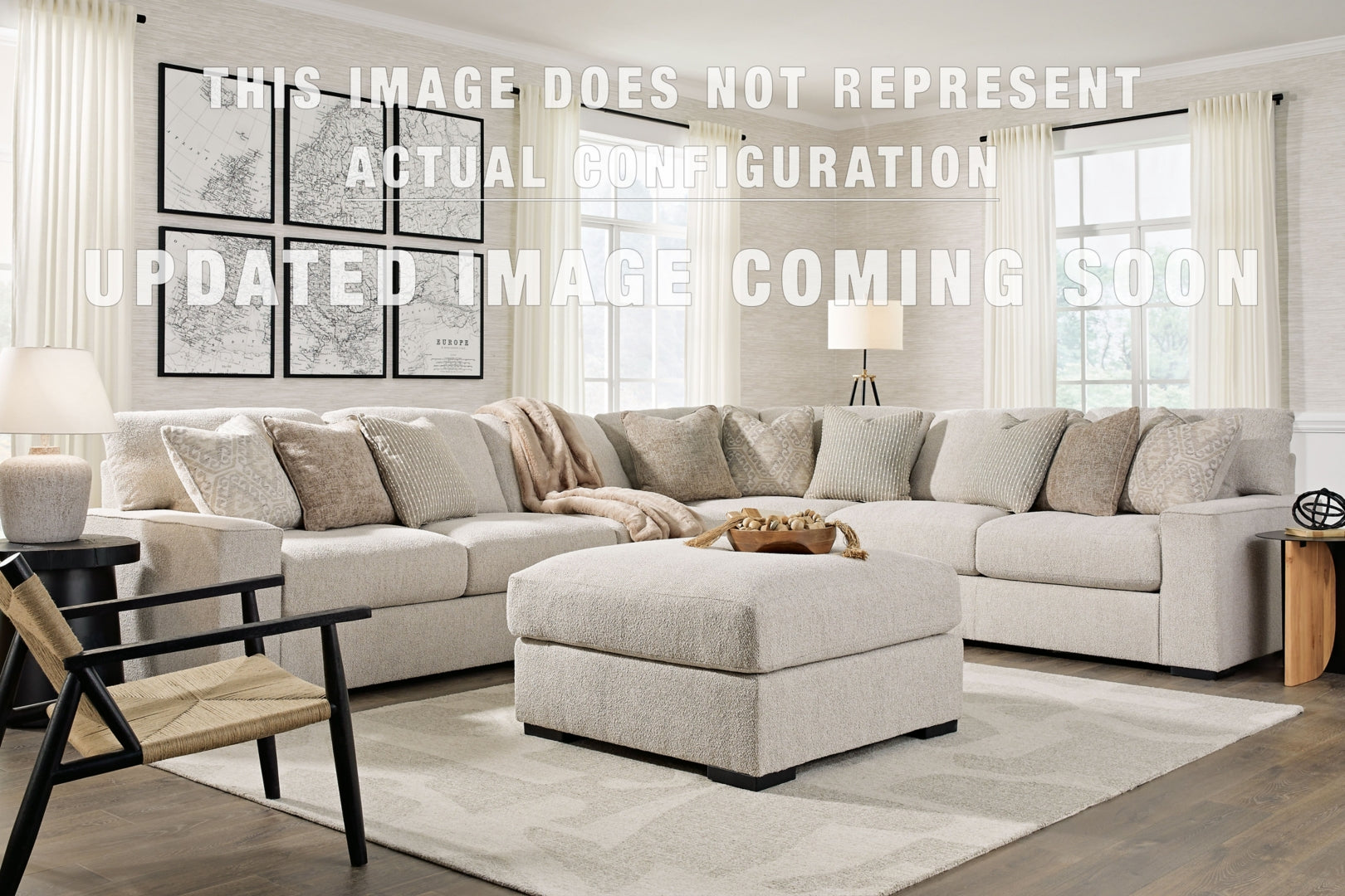 Ballyton Sectional with Ottoman