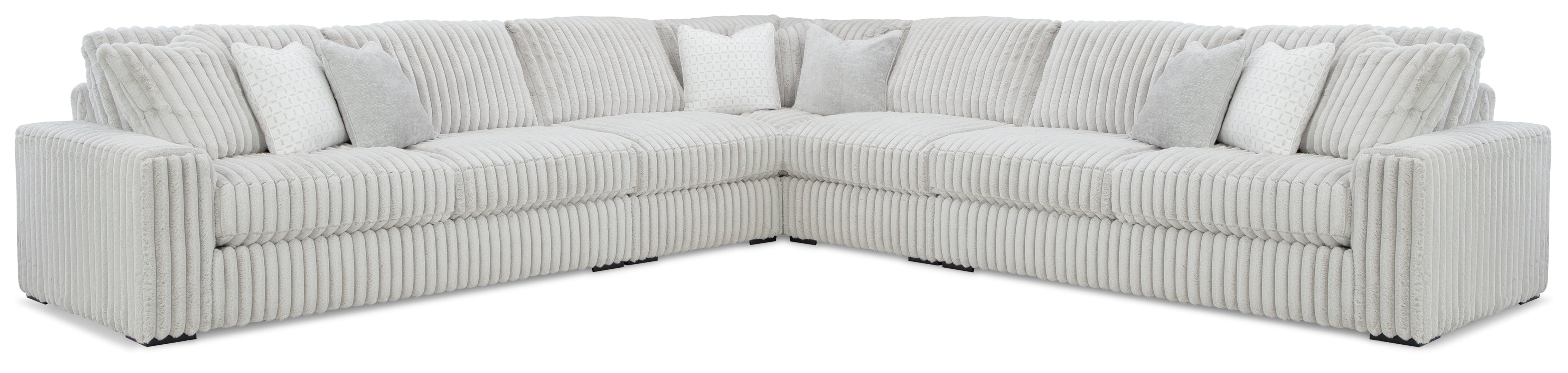 Stupendous Sectional with Ottoman (Customizable)