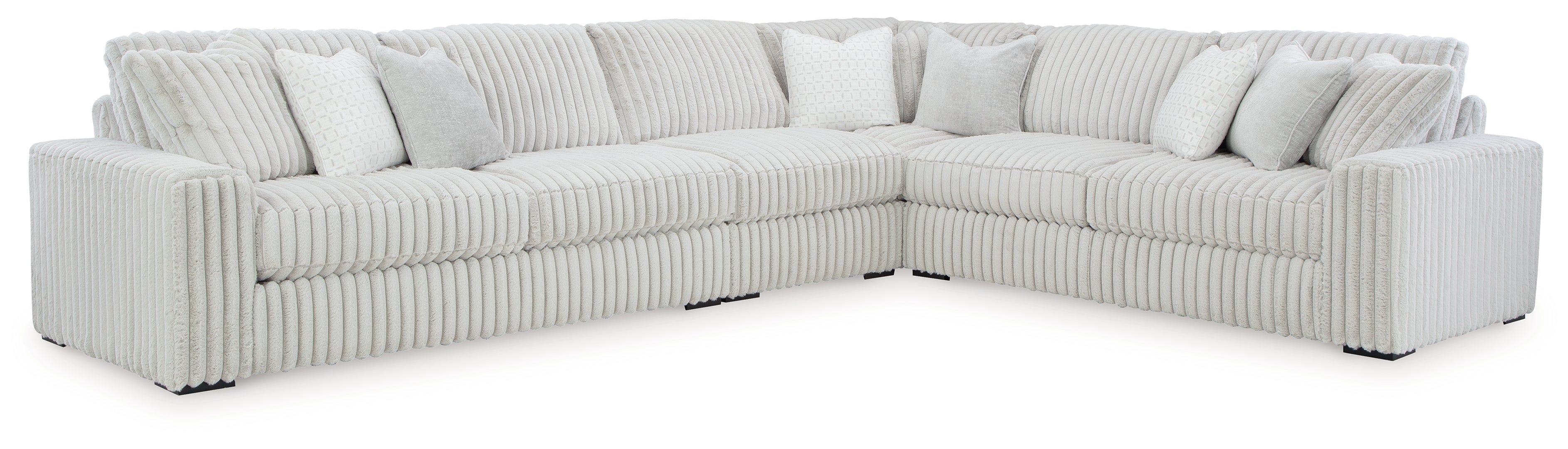 Stupendous Sectional with Ottoman (Customizable)