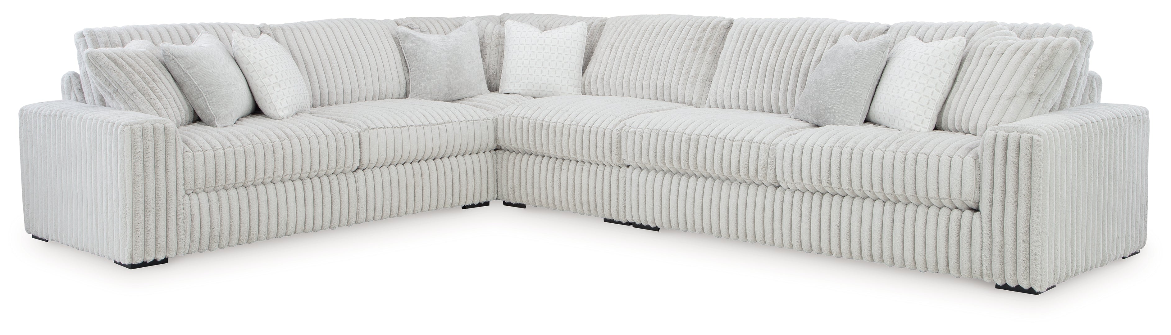 Stupendous Sectional with Ottoman (Customizable)