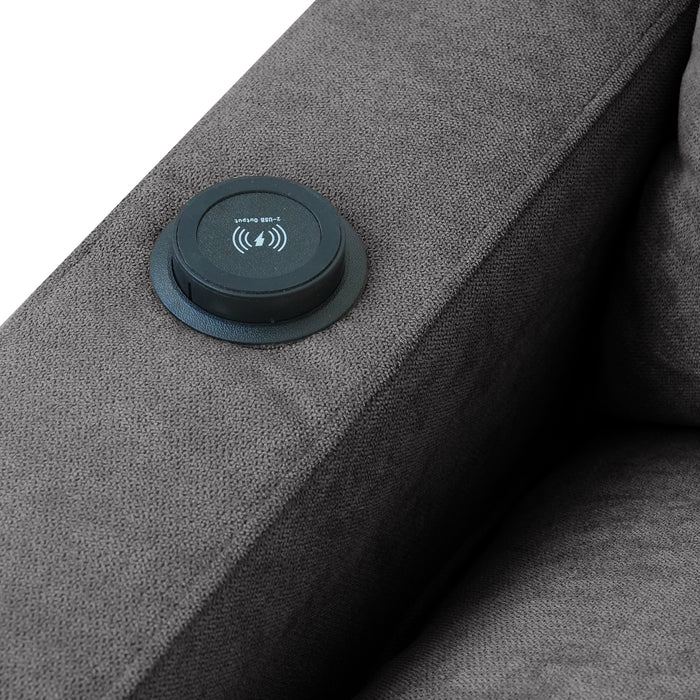 The LuxeMotion Cloud Collection - Deep Charcoal
