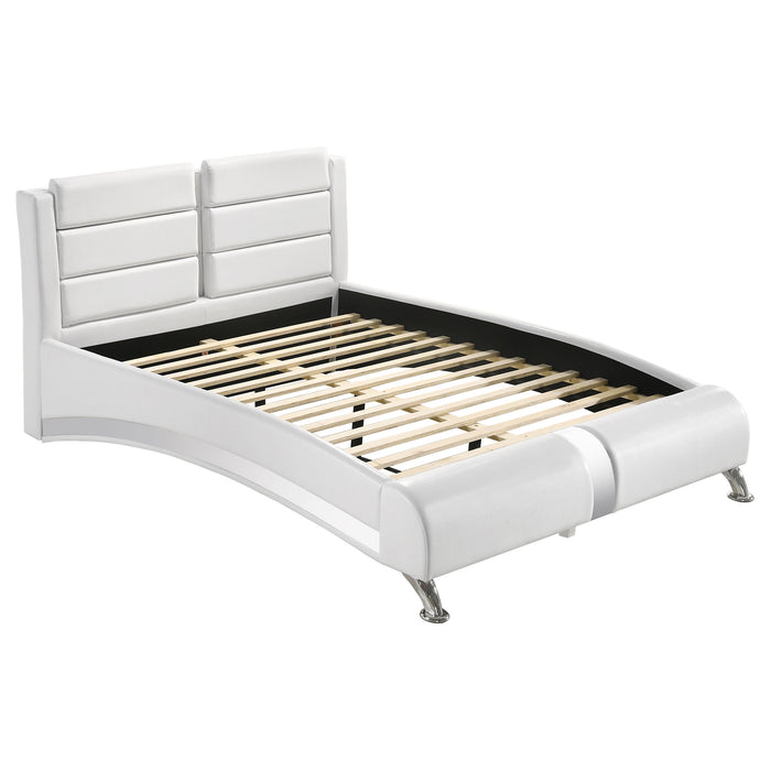 Jeremaine  California King Bedroom Set White