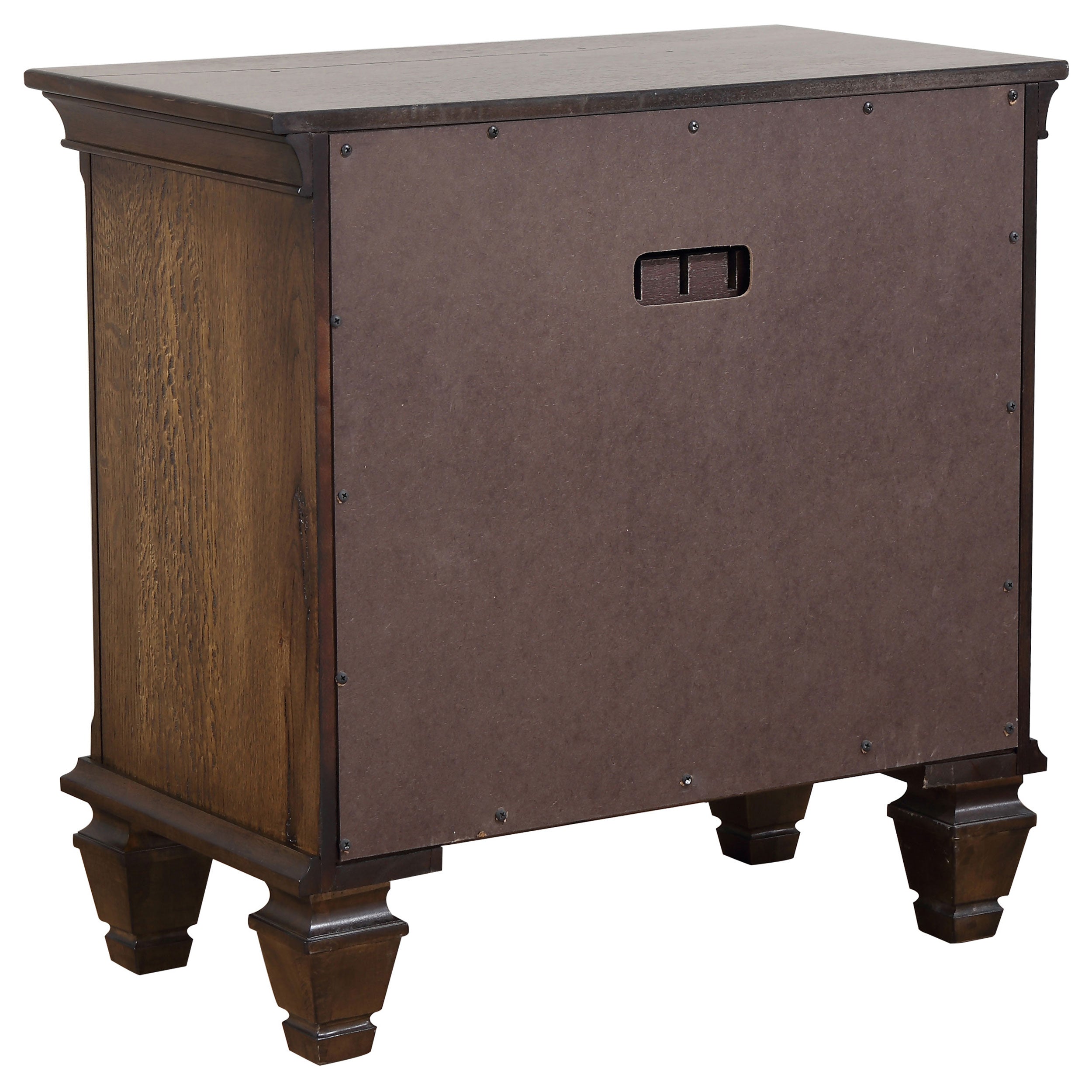 Devon  California King Bedroom Set Beige and Oak