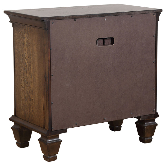 Devon  California King Bedroom Set Beige and Oak