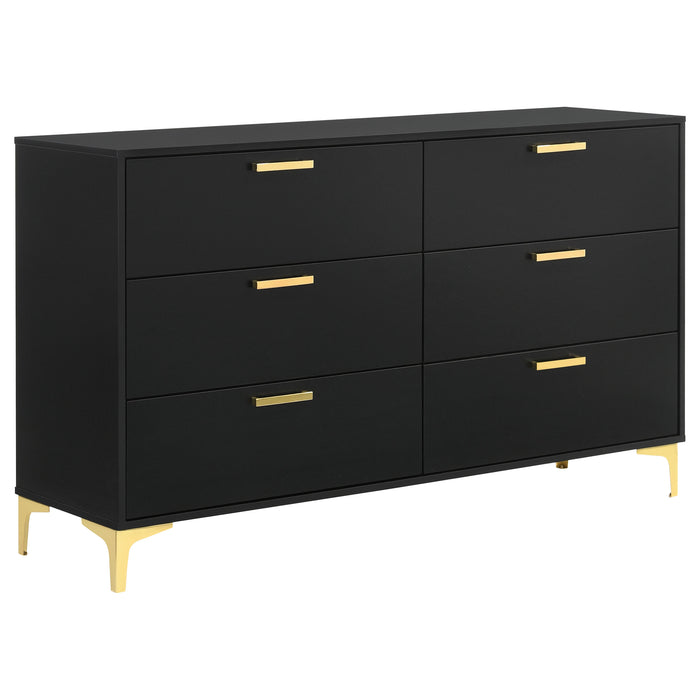 Kendall  California King Bedroom Set Black