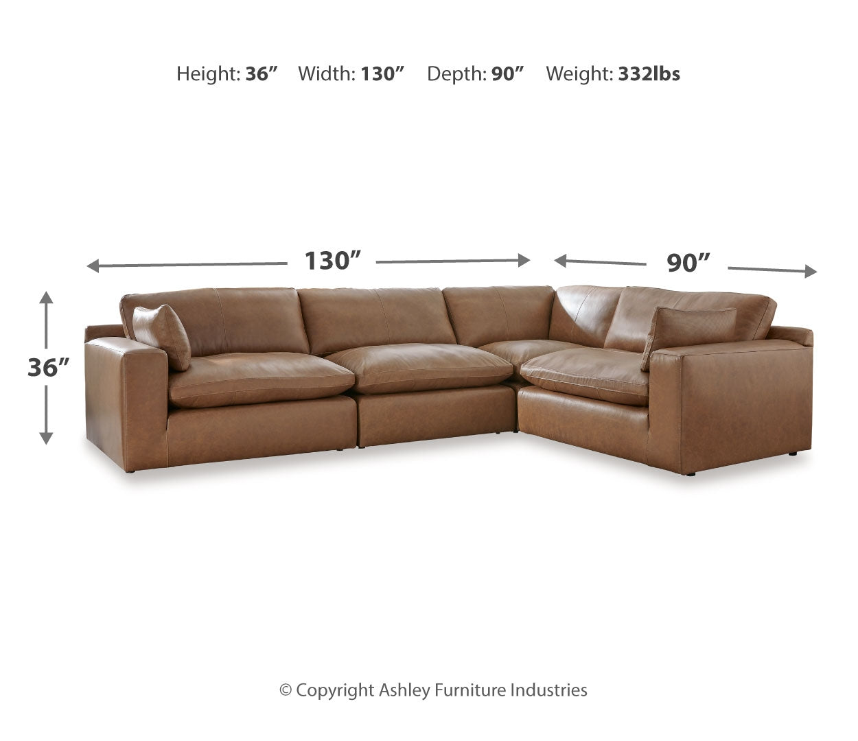 Emilia Sectional (Customizable)