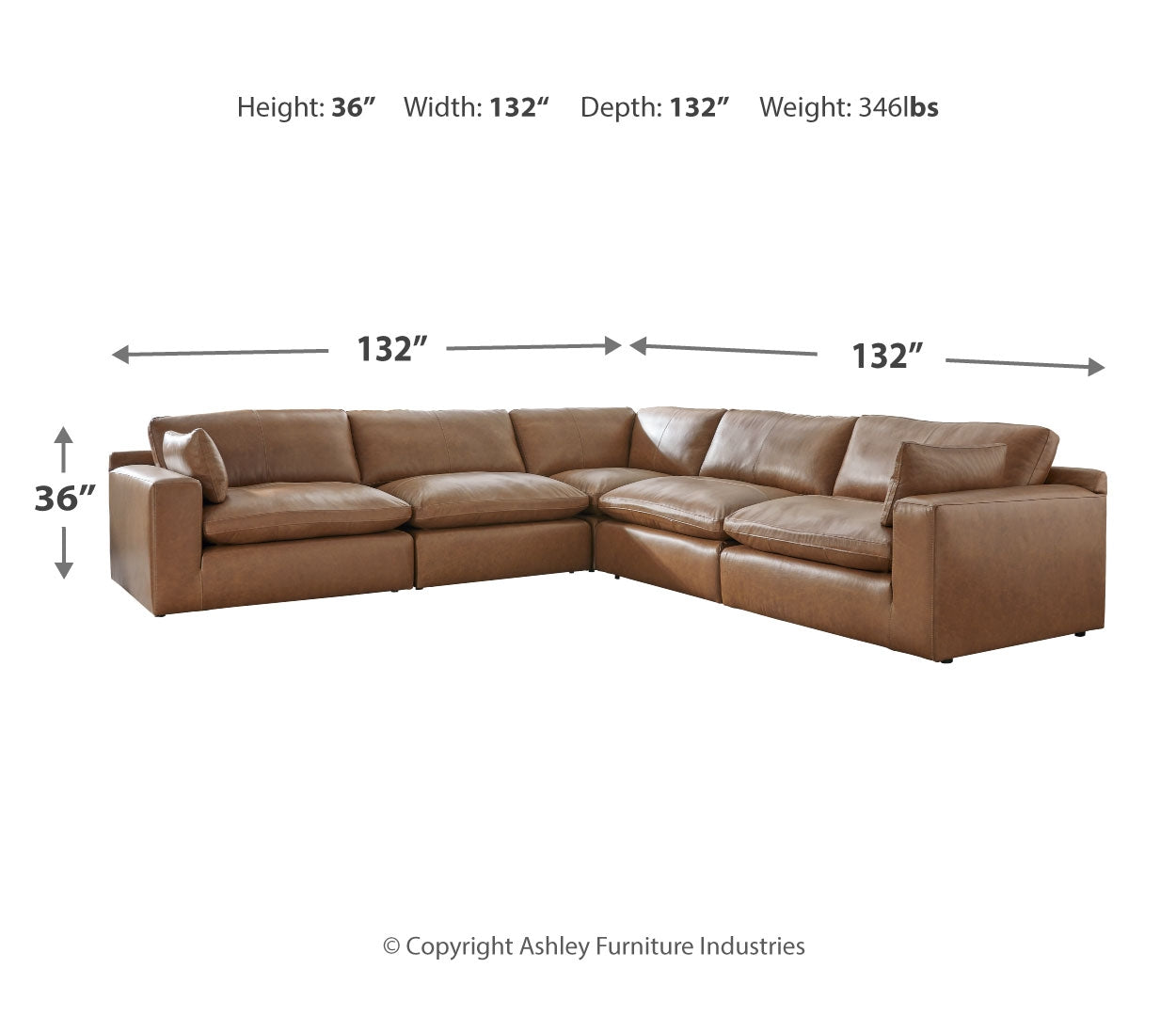 Emilia Sectional (Customizable)