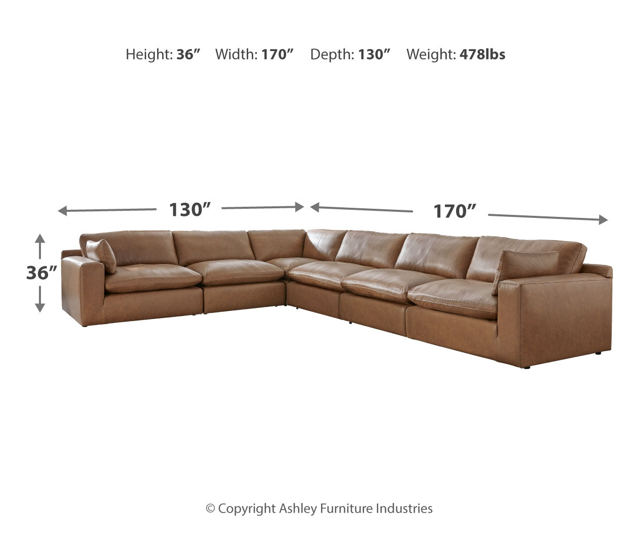 Emilia Sectional (Customizable)
