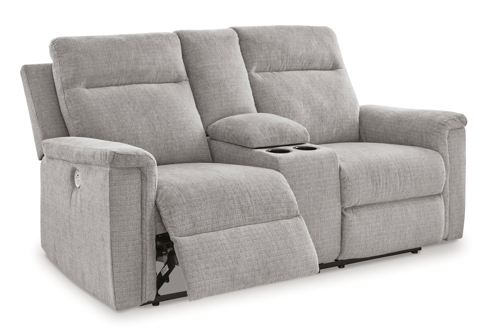 Barnsana Power Reclining Loveseat w/Console
