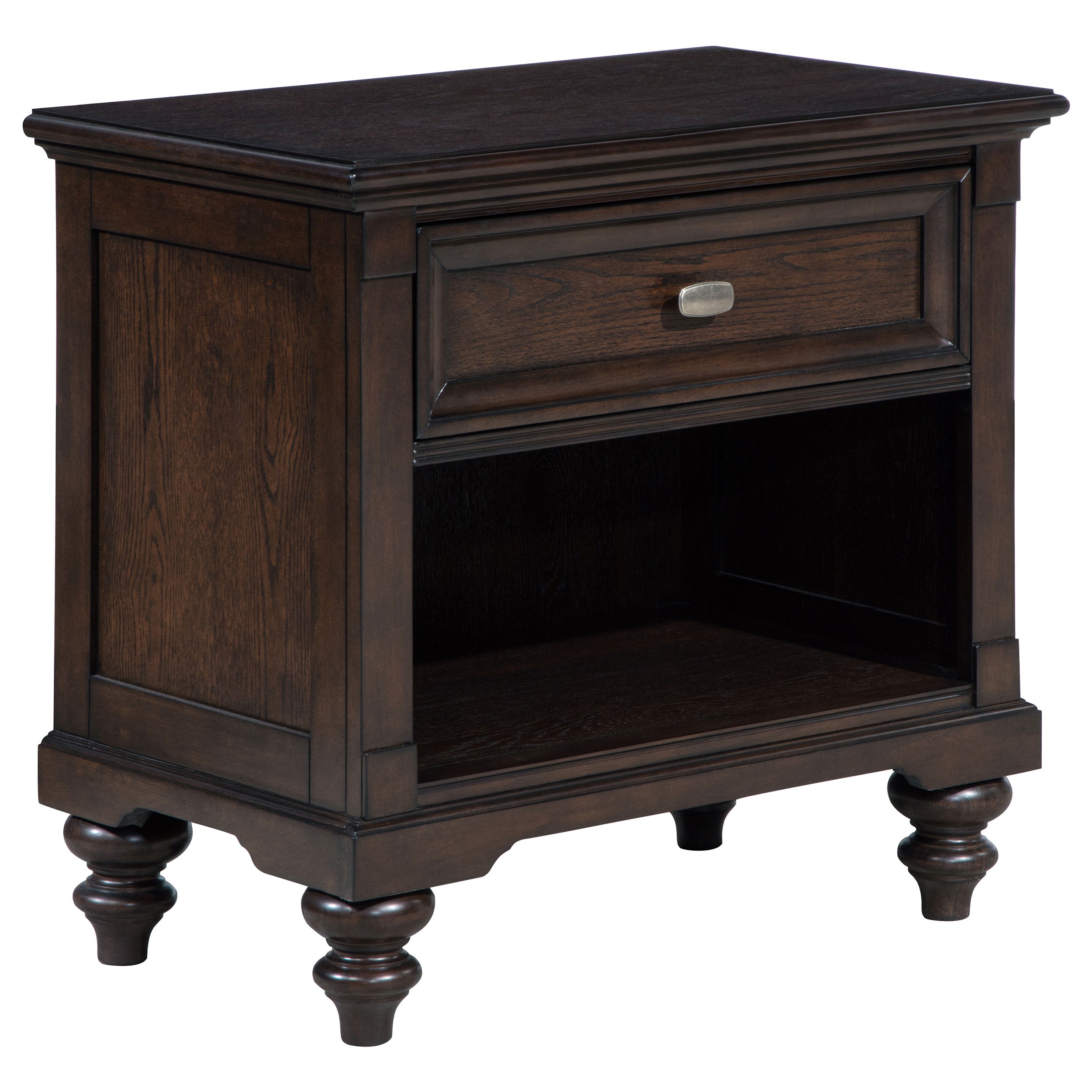 Devon  California King Bedroom Set Beige and Oak
