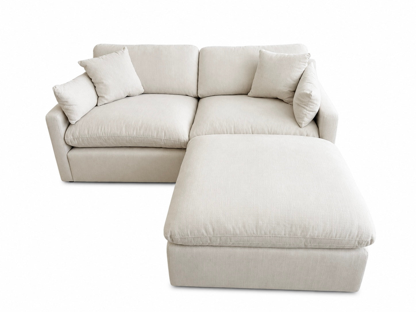 Velari Slope Arm Collection - Ivory