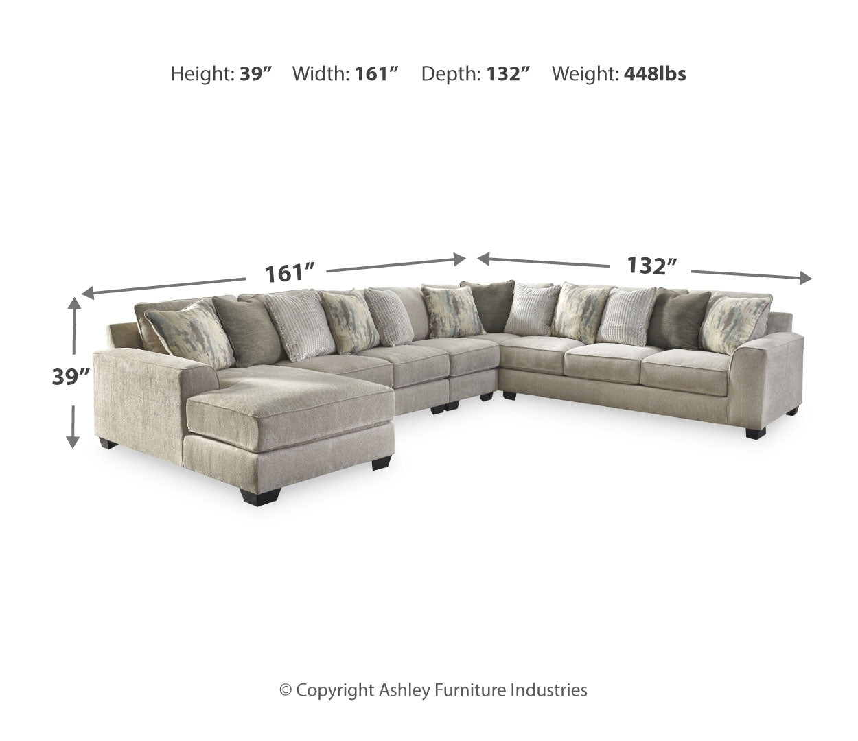 Ardsley 4-5 Piece Sectional with Chaise