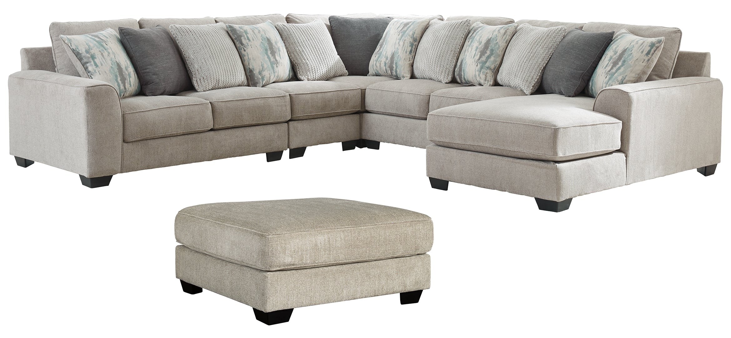 Ardsley 4-5 Piece Sectional with Chaise