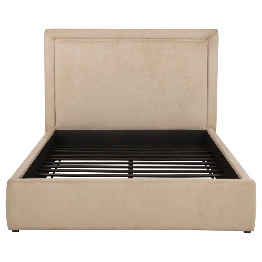 Lawson 54-inch Upholstered Platform Bed Saddle