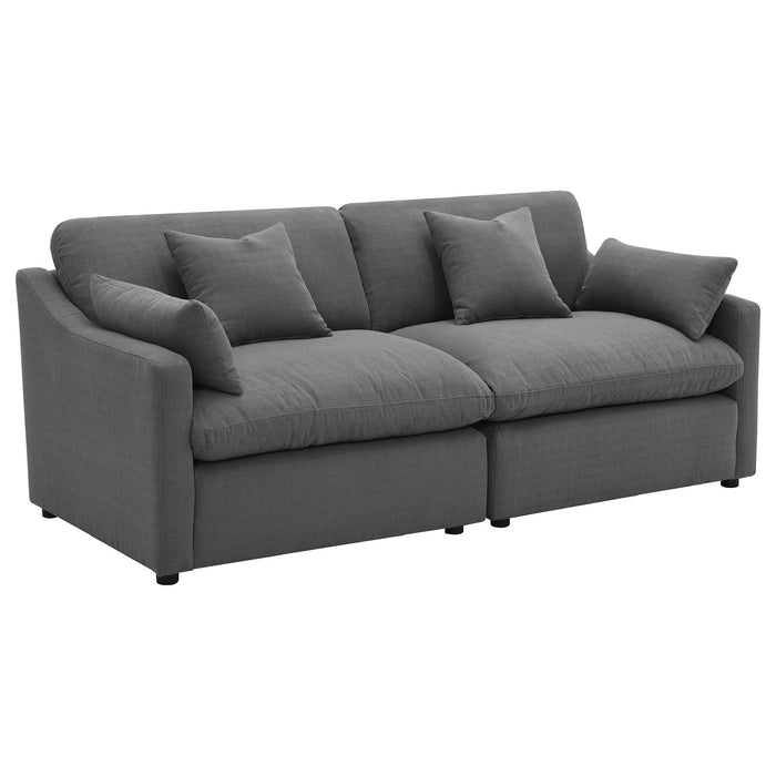 Velari Slope Arm Collection - Charcoal