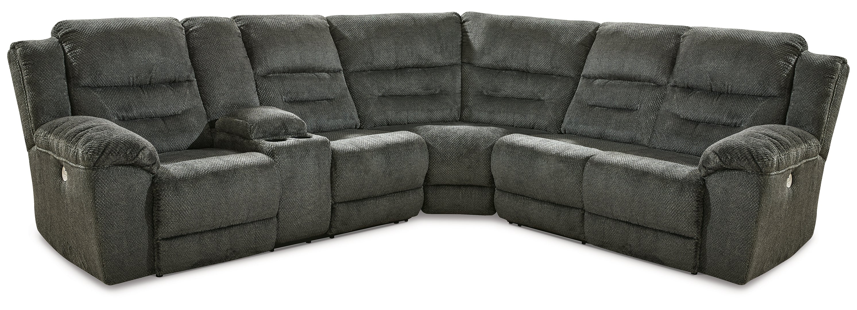 Nettington 4-Piece Fabric Power Reclining Sectional