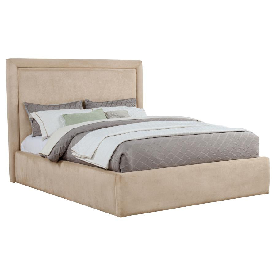 Lawson 54-inch Upholstered Platform Bed Saddle