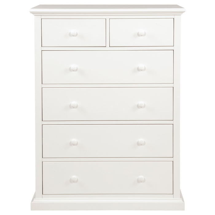 Sumerlin 6-drawer Bedroom Chest of Drawers Black