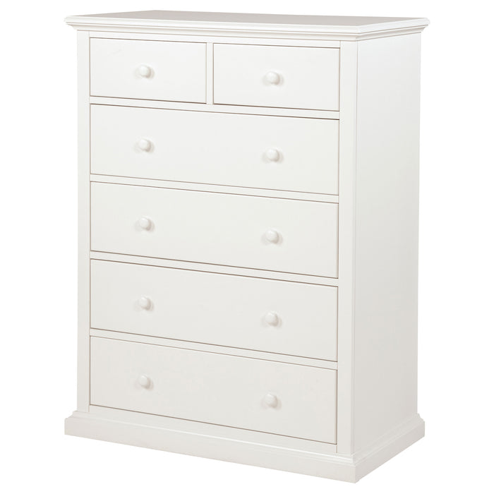 Sumerlin 6-drawer Bedroom Chest of Drawers Black