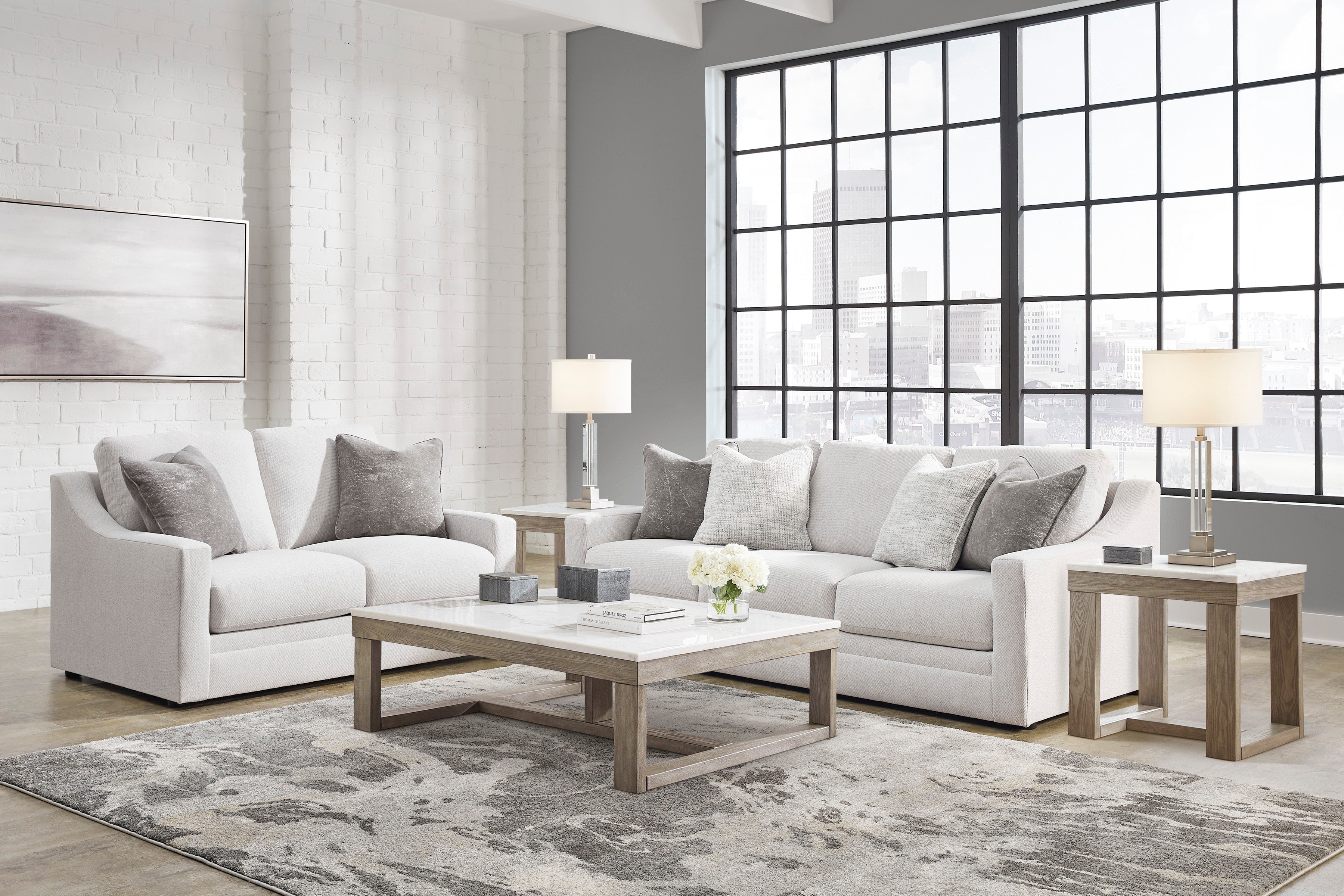 Maitelynn Sofa and Loveseat