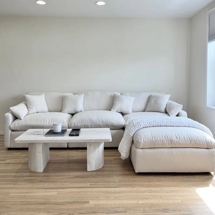 Velari Slope Arm Collection - Ivory
