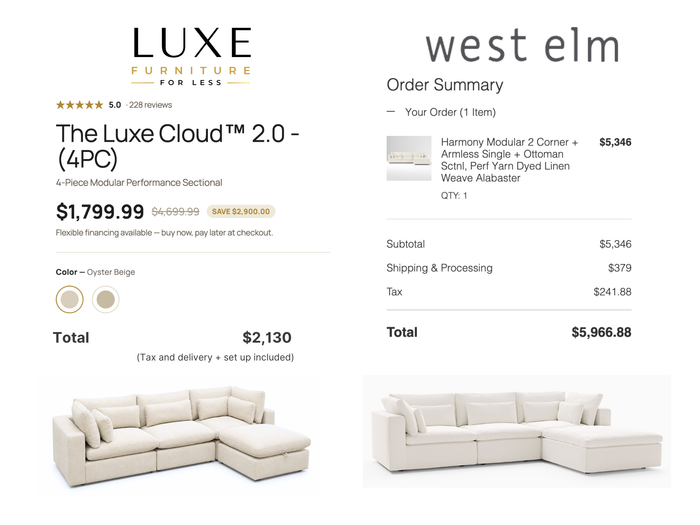 The Luxe Cloud™ 2.0 - (4PC)