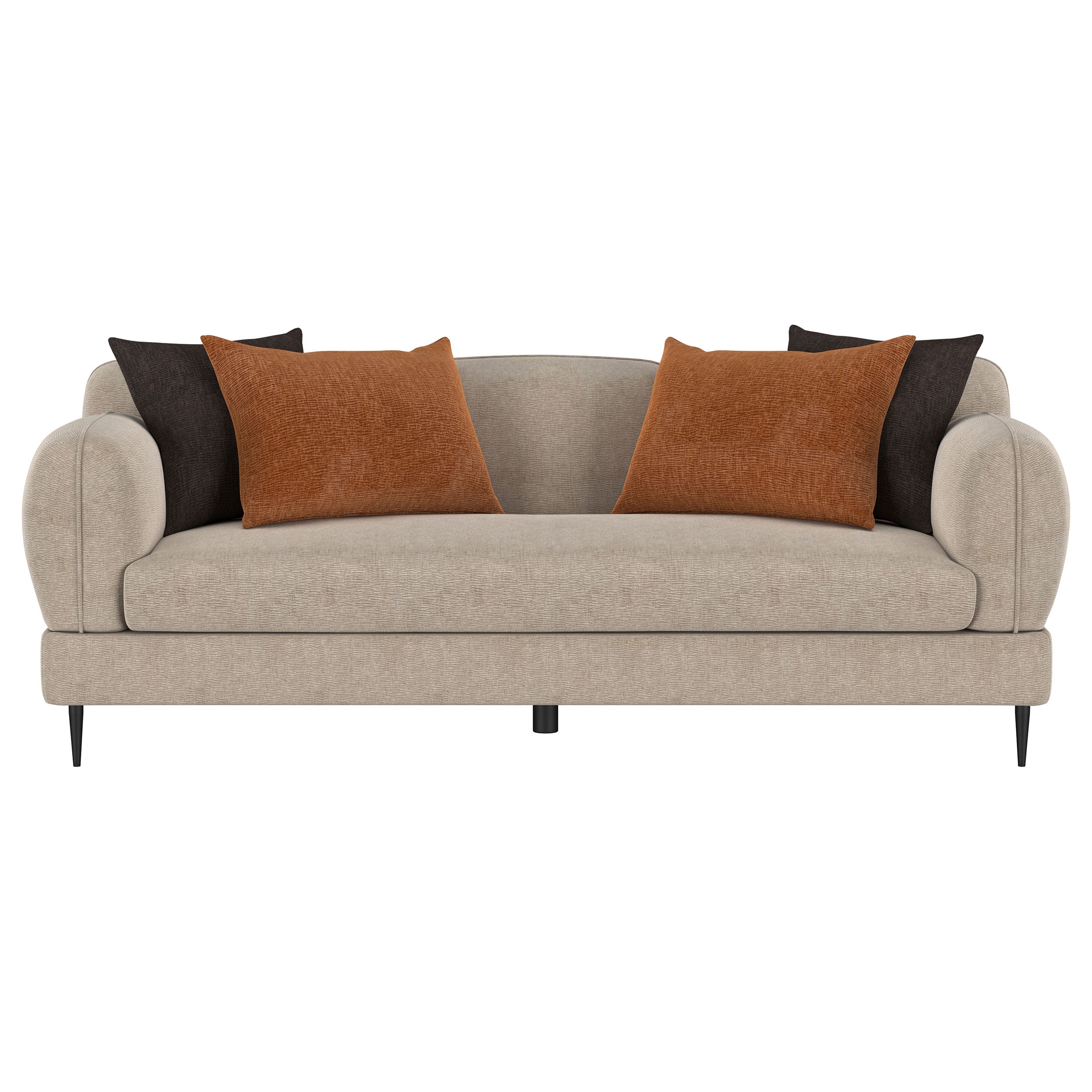 Jade  Chenille Upholstered Sofa Set Green