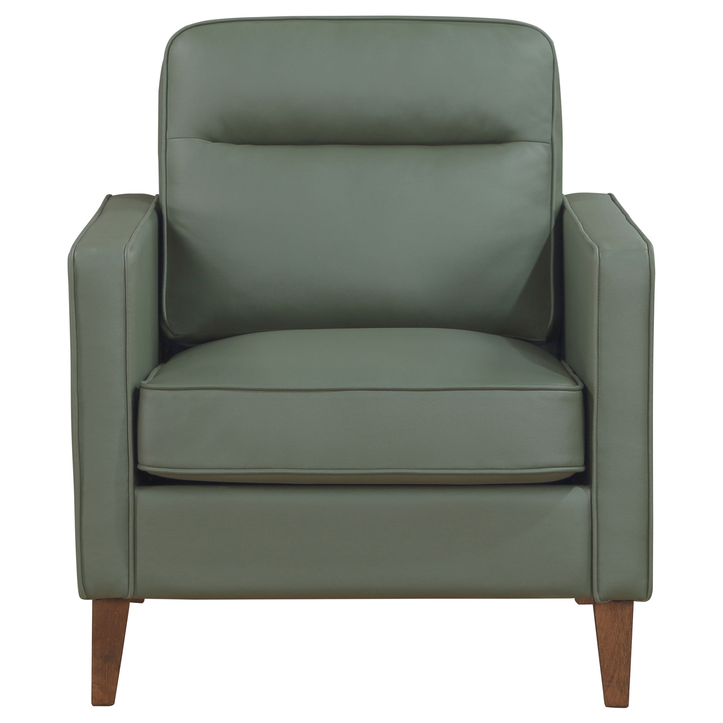 Jonah Upholstered Track Arm Accent Chair Ivory