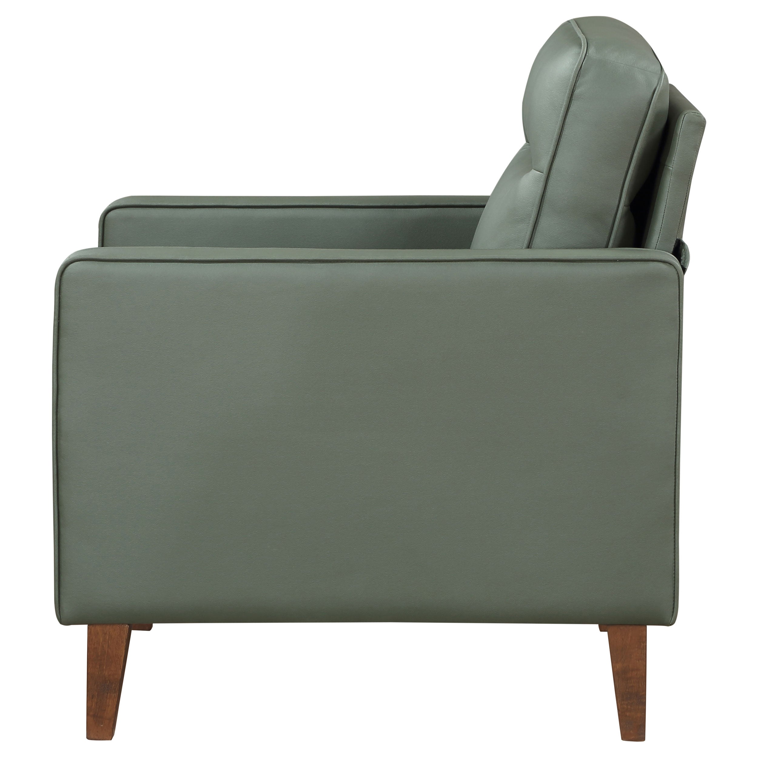 Jonah Upholstered Track Arm Accent Chair Ivory