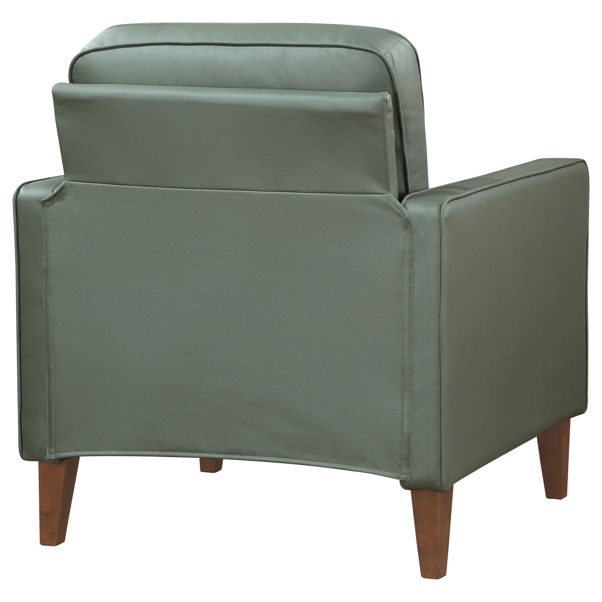 Jonah Upholstered Track Arm Accent Chair Ivory