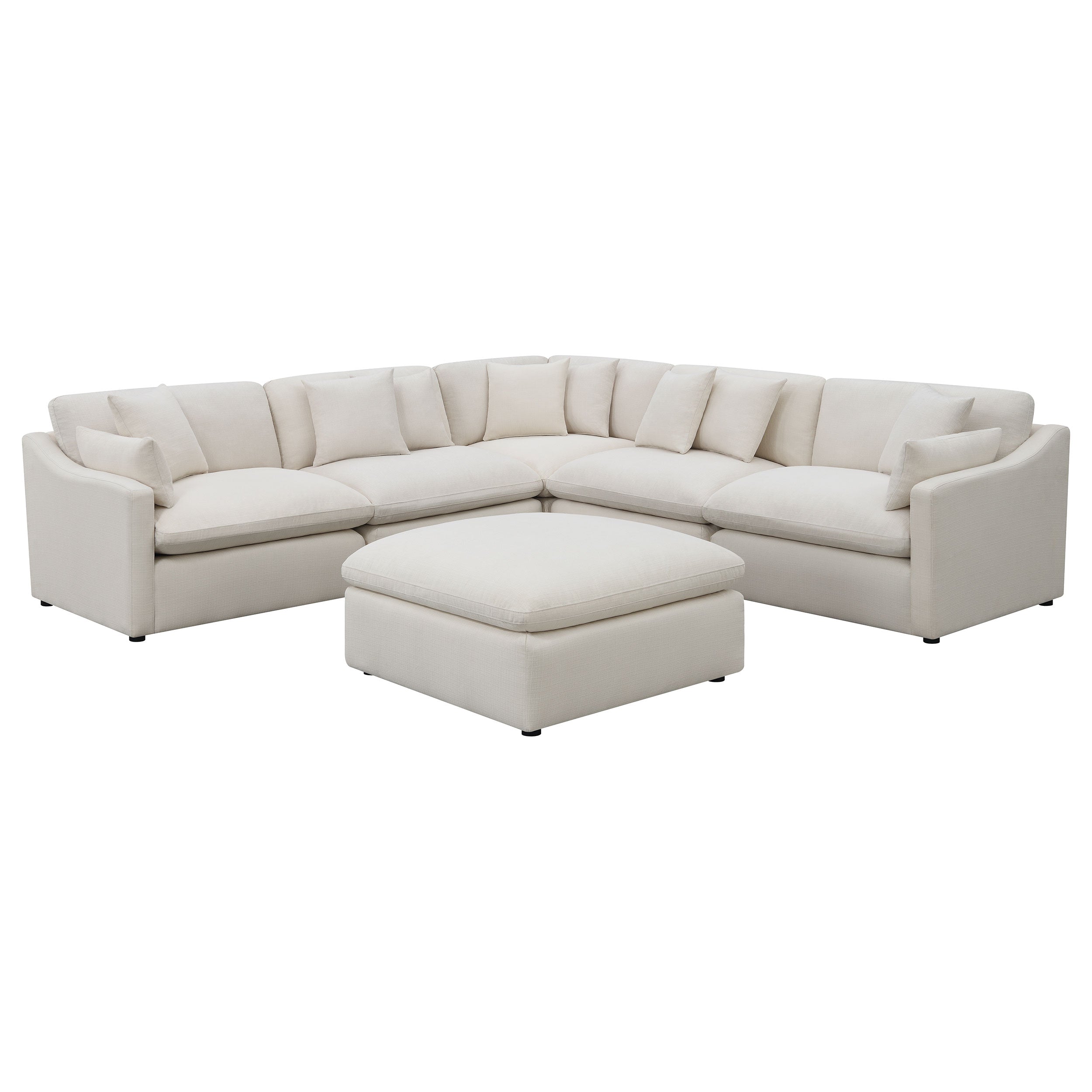 Hobson Upholstered Modular Sectional (Customizable)