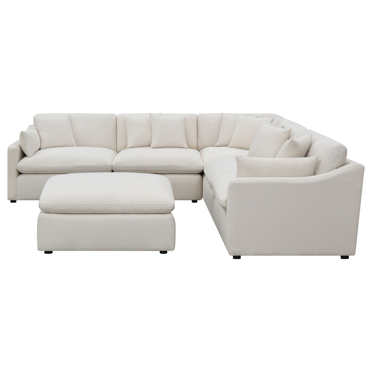 Velari Slope Arm Collection - Ivory