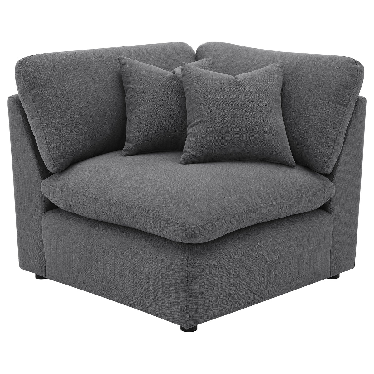 Velari Slope Arm Collection - Charcoal