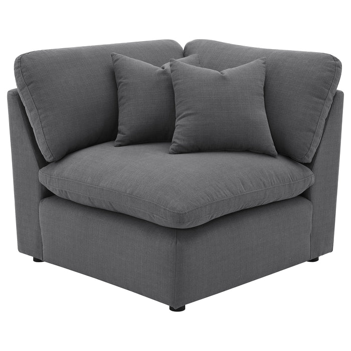 Velari Slope Arm Collection - Charcoal