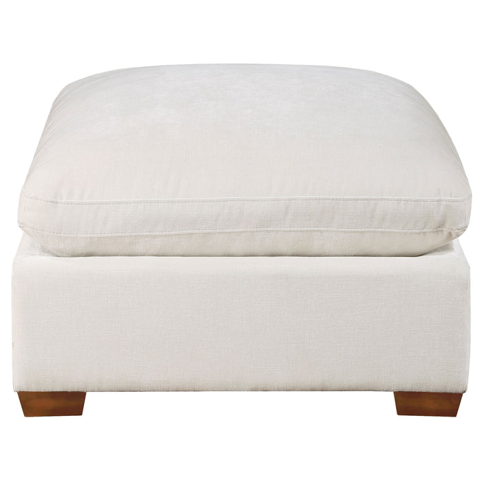 Lakeview Rectangular Upholstered Ottoman Dark Chocolate