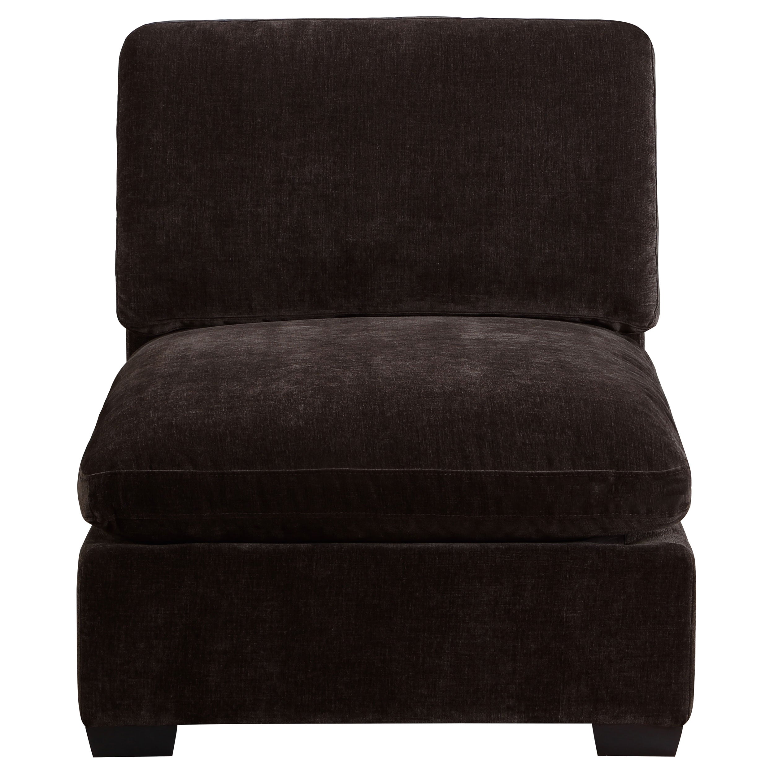 Lakeview Upholstered Armless Chair Ivory