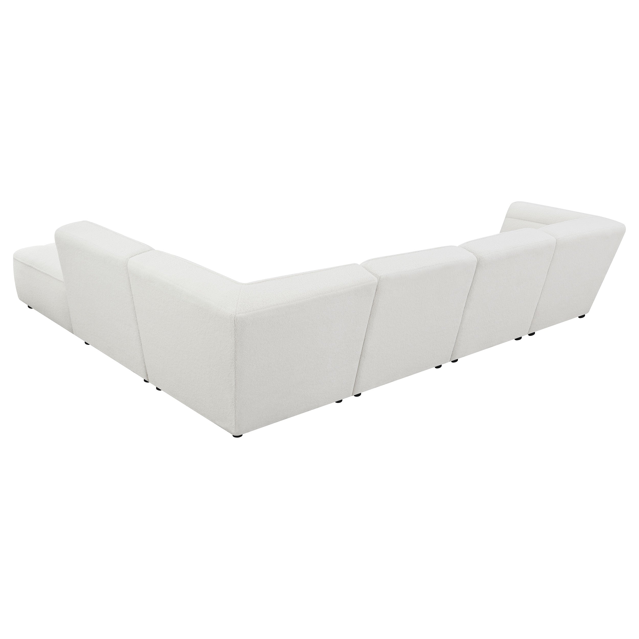 Sunny Modular Sectional Sofa (White & Charcoal)