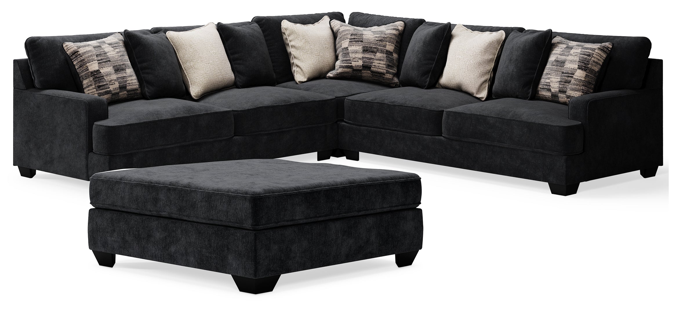 Lavernett Sectional with Ottoman
