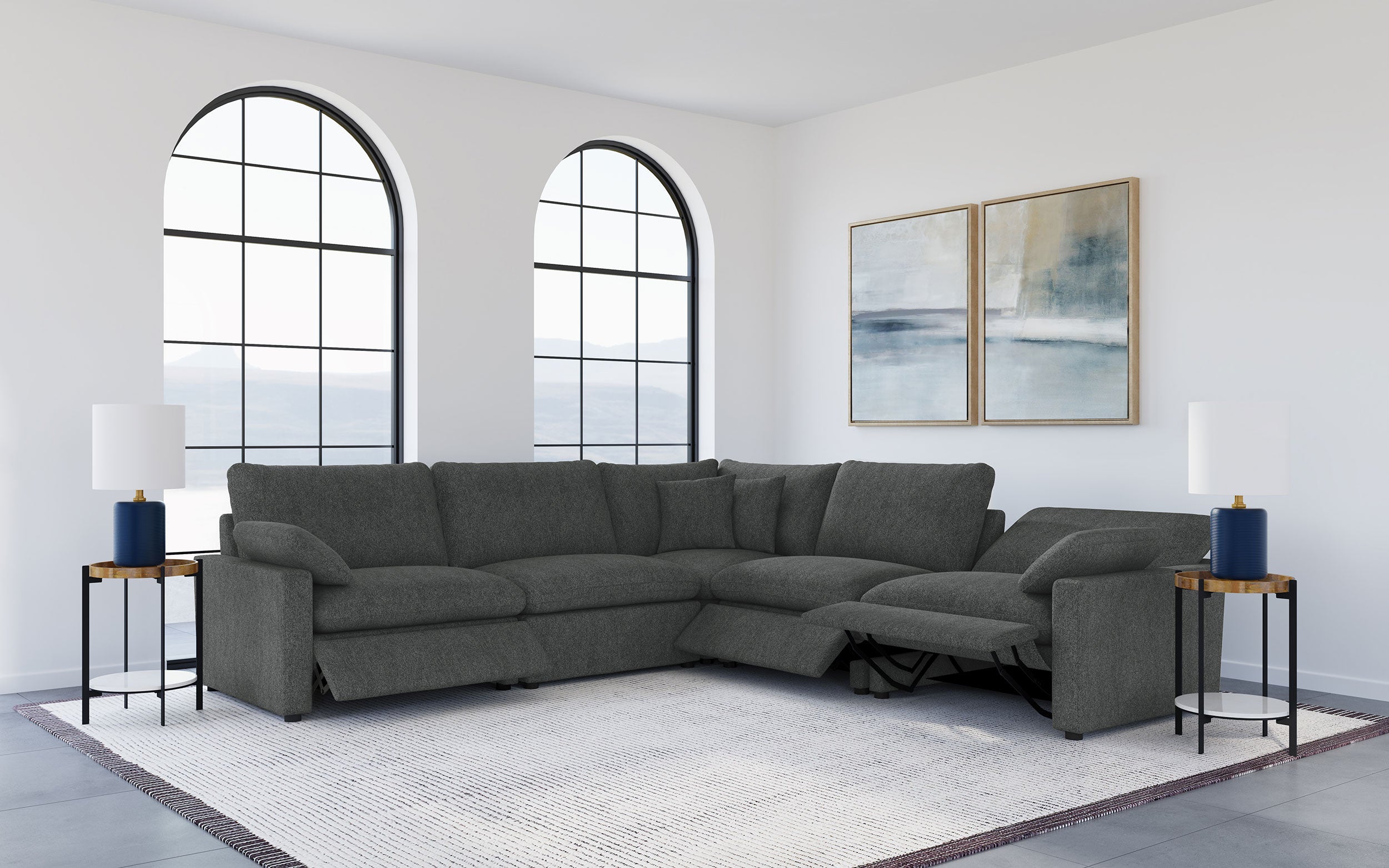 Collins  Modular Power Reclining Sectional (Customizable)